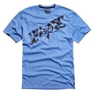 Fox Racing Inert Mens Short Sleeve T Shirt Blue/Black MD: Automotive