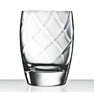 Luigi Bormioli Canaletto 12 oz Double Old Fashioned Glasses (Set of 4). This Elegant Glassware Set Is An Excellent Addition To Your Kitchen Or Bar Drinkware. With A Solid Crystalline Glass Construction Durability, You'll Always Have Quality On Hand.: K
