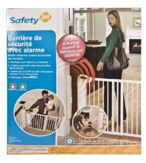 Safety 1st Security Alarm Gate, White : Indoor Safety Gates : Baby