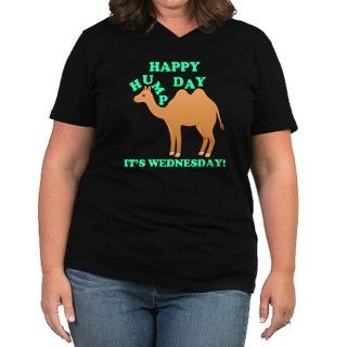 Happy Hump Day is Wednesday camel funny humor joke by massappeals