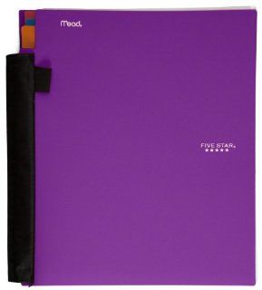 Five Star Advance Wirebound Notebook, 3 Subject, 150 College Ruled Sheets, 11 x 8.5 Inch Sheet Size, Purple (72883) : Wirebound Notebooks : Office Products