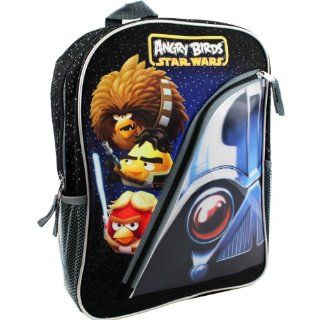 Angry Birds Star Wars Pig Following 16" Backpack Black : Childrens School Backpacks : Baby
