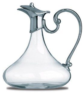 Peugeot Pw230067 Merlot Wine Decanter for Young Red Wine Glass and Pewter Kitchen & Dining