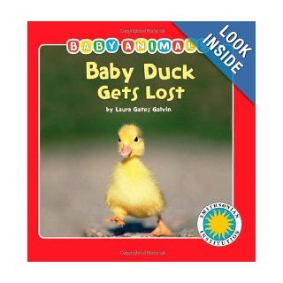 Baby Duck Gets Lost   a Smithsonian Baby Animals Book (Baby Animals (Kingfisher)): Laura Gates Galvin, photographic: 9781592497478: Books