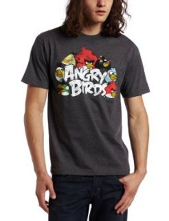 Fifth Sun Mens Angry Birds The Nest Short Sleeve T Shirt: Clothing