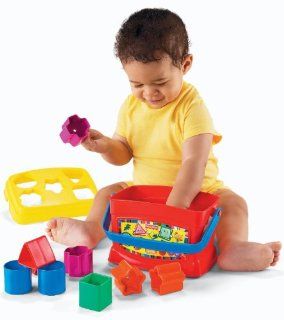 Fisher Price Brilliant Basics Baby's First Blocks: Toys & Games