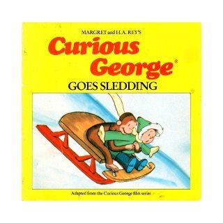 Curious George Goes Sledding 9780395366318 Books