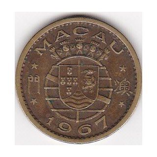 1967 Macao (Former Portugese Colony) 10 Avos Coin: Everything Else