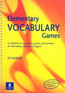 Elem Vocabulary Games: Jill Hadfield: 9780582312708: Books