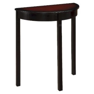 Console Table: Camden Collection Console Table   Black Red Brown (Cherry)