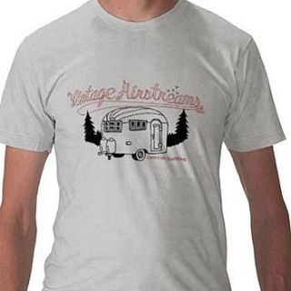 mens carry on glamping vintage airstream caravan t shirt by green rabbit