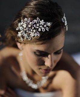vine pearl and crystal jewelled headdress by hermione harbutt