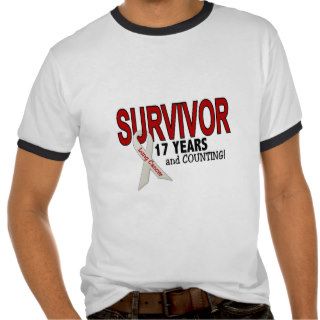 Lung Cancer Survivor 17 Years Tee Shirt
