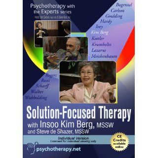 Solution Focused Therapy with Insoo Kim Berg (Individual Version): Insoo Kim Berg MSSW, Jon Carlson PsyD EdD: Movies & TV