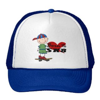 SKATEBOARDING   Boy in Baseball Cap Trucker Hats