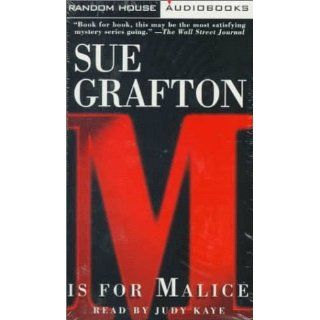 M Is for Malice: Sue Grafton, Judy Kaye: 9780679440642: Books