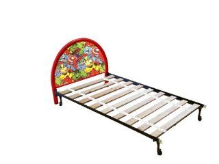 New Twin Size Custom Avengers Comic Book Heroes Themed Bed Set! Includes Head Board, Bed Frame and Bed Slats!   Headboards