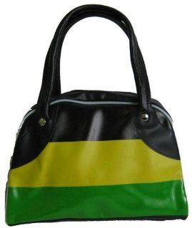 Jamaica Rasta Black Bowling Bag Shaped Purse Handbag Hand Bag Raggae NEW: Toys & Games
