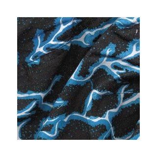 Blue Lightning Bolt HW15 226 bandana paisley kerchief head hair cotton Motorcycle Patches Biker Bike motor leather stripe chevron tab badge : Sports Fan Aprons : Sports & Outdoors