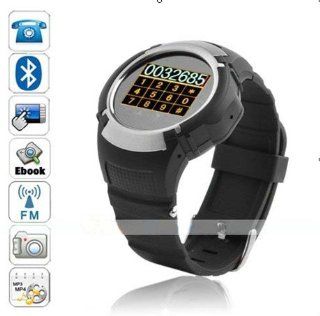 Beautiful 1.33 Inch Touchscreen Watch Phone (MP3, MP4, Camera)  MQ222: Cell Phones & Accessories