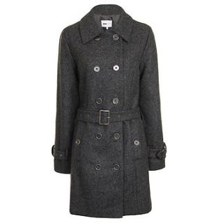  classic belted wool coat by the style standard