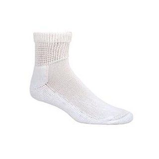 Diabetes & Circulatory Health Socks 3 Pack (Ankle) (Medium (Womens 4 10 & Mens 3 9), White)   DSU 2051 WM1 MC Health & Personal Care