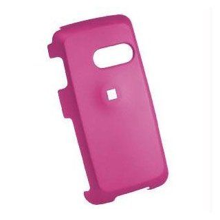 Icella FS LGLN510 RPI Rubberized Hot Pink Snap On Cover for LG Rumor Touch LN510: Cell Phones & Accessories