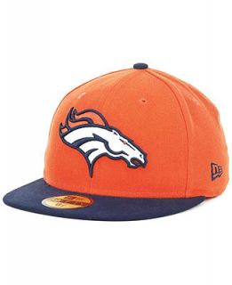 New Era Denver Broncos On Field 59FIFTY Cap   Sports Fan Shop By Lids   Men