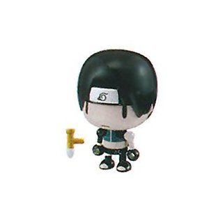 Sai ~1.5" mini figure with fude charm (+ ~0.25" stand) [Naruto Shippuden Thumbnaillook Series] (Japanese Import): Toys & Games