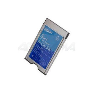 ador 5 in 1 PCMCIA PC Card II Adapter Converts SD Card, SmartMedia, MultiMedia Card, Memory Stick or Memory Stick PRO (duo with an adapter)card to PC: Computers & Accessories