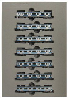 Model Train Z Scale   Series 209 500 Commuter Train (Keihin tohoku Line) (Basic 7 Car Set) (Model Train): Toys & Games