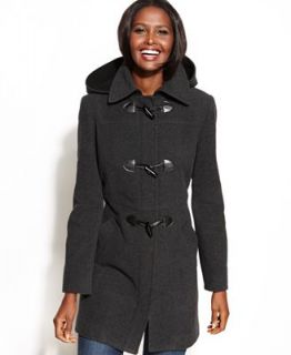 Nautica Hooded Toggle Front Duffle Coat   Coats   Women