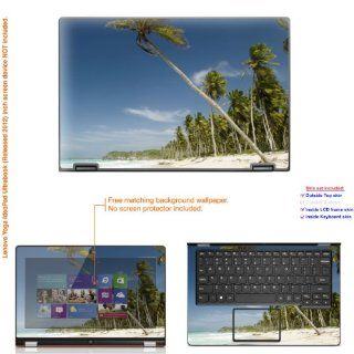 Decalrus   Matte Decal Skin Sticker for LENOVO IdeaPad Yoga 11 11S Ultrabooks with 11.6" screen (IMPORTANT NOTE compare your laptop to "IDENTIFY" image on this listing for correct model) case cover Mat_yoga1111 205 Computers & Accessor
