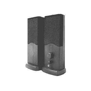Alaska Speaker Ala 202B Usb Rms 2X3W 110V Vol/Headphone Black Retail   Computer Speakers