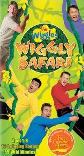 The Wiggles   Wiggly Safari [VHS]: Paul Hester, Murray Cook, Jeff Fatt, Anthony Field, Greg Page: Movies & TV