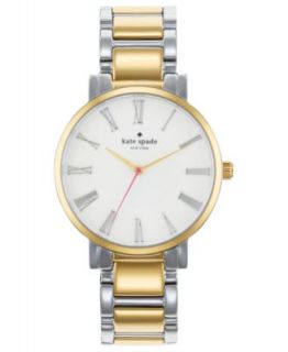 kate spade new york Watch, Womens Gramercy Two Tone Stainless Steel Bracelet 34mm 1YRU0005   Watches   Jewelry & Watches