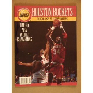 Houston Rockets 1994/95 Team Yearbook: Various: Books