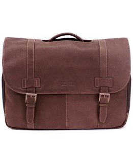 Kenneth Cole Reaction Colombian Leather Laptop Messenger Bag   Business & Laptop Bags   luggage