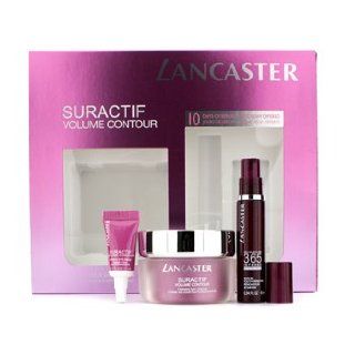 Lancaster Suractif Volume Contour Set: Firming Cream 50Ml + Intense Serum 10Ml + Eye Cream 3Ml 3Pcs: Health & Personal Care