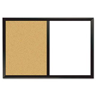 The Board Dudes Magnetic Dry Erase Combo Board BOARD,COMBO,24X36,BK (Pack of2): Camera & Photo