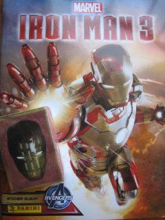 Panini IRON Man 3 Marvel Complete 192 Stickers Collection + Album: Everything Else