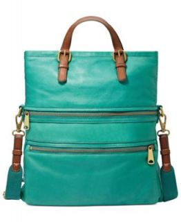 Fossil Explorer Leather Tote   Handbags & Accessories