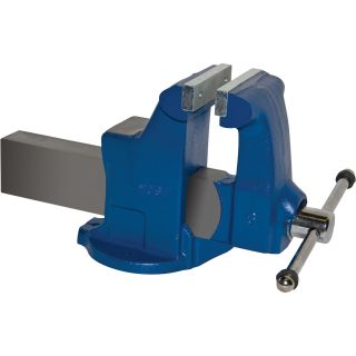 Yost Heavy-Duty Industrial Machinist Bench Vise — Stationary Base, 6in. Jaw Width, Model# 106  Bench Vises