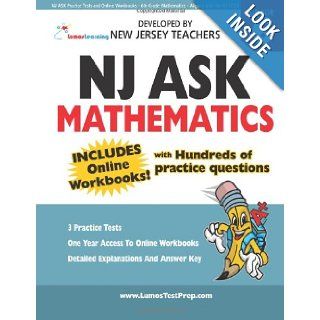 NJ ASK Practice Tests and Online Workbooks   6th Grade Mathematics   Aligned with the NJ CCCS: Developed by Expert Teachers: Lumos Learning: 9781482616385: Books