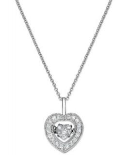 Wrapped in Love 14k Gold Diamond Heart Pendant Necklace (1/6 ct. t.w.)   Necklaces   Jewelry & Watches