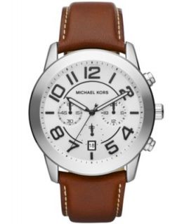 Lacoste Watch, Mens Montreal Brown Leather Strap 44mm 2010618   Watches   Jewelry & Watches