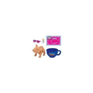 Toy Teck Teacup Piggies Summer Basic Set With Accessories   Coral: Toys & Games