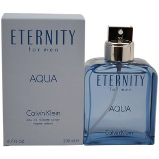 Calvin Klein 'Eternity Aqua' Men's 6.7 ounce Eau de Toilette Spray Calvin Klein Men's Fragrances