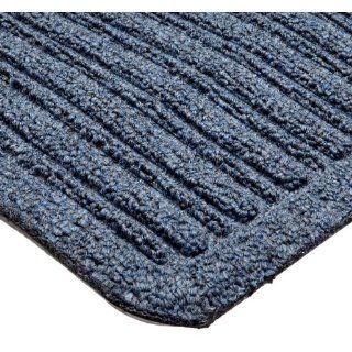 Notrax 161 Barrier Rib Entrance Mat, for Indoor Main Entranceways and Heavy Traffic Areas, 2' Width x 3' Length x 3/8" Thickness, Slate Blue: Industrial & Scientific