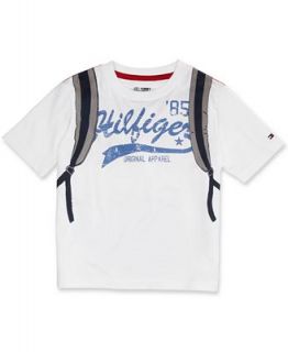 Tommy Hilfiger Kids T Shirt, Little Boys Backpack Tee   Kids
